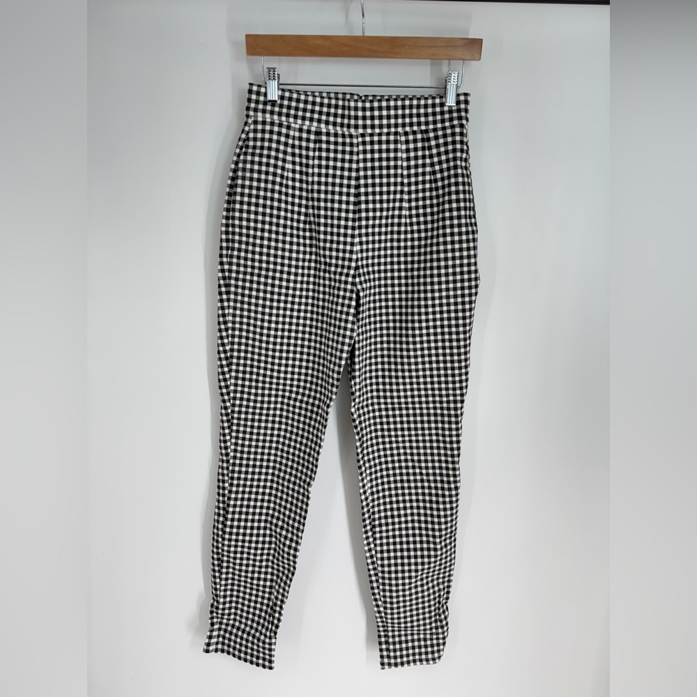Vixen Checkered High Rise Skinny Leg Pants